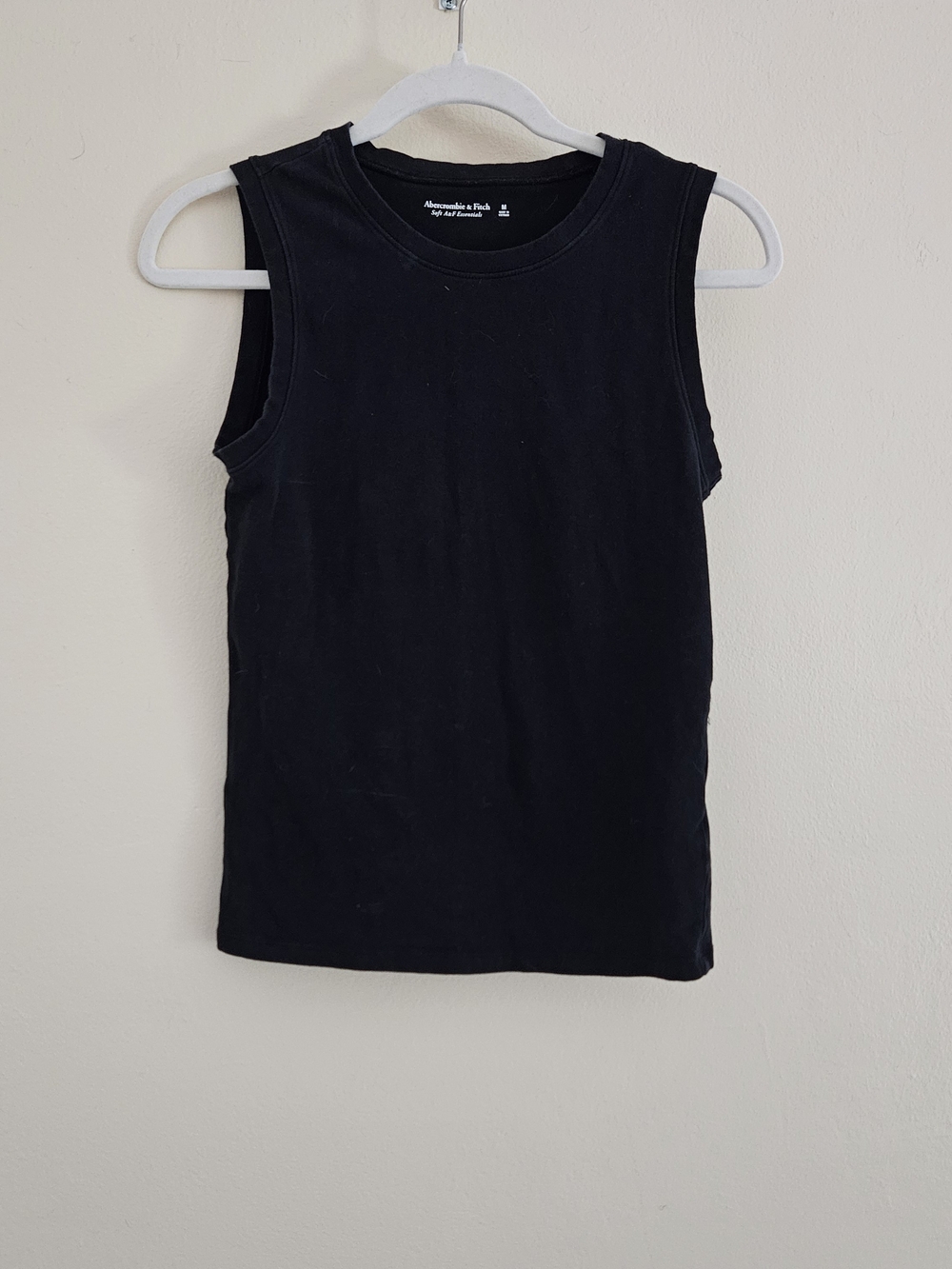 Abercrombie & Fitch Black Crew Neck Tee